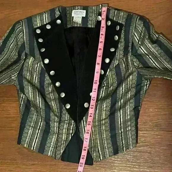 VTG Hobby Horse Southwest Aztec Western Country Blazer Jacket Size S - Picture 5 of 8
